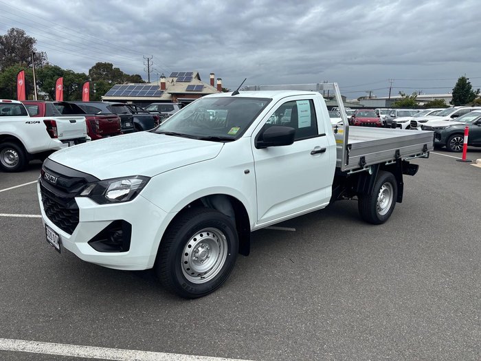 2025 Isuzu D-MAX SX High Ride MY25.5 4x2 Mineral White
