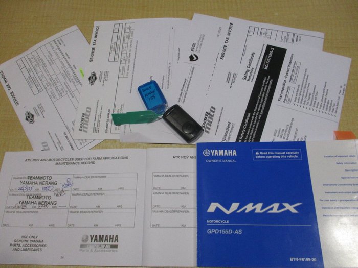 2025 Yamaha 2025 Yamaha 155CC NMAX 155 (GPD155A) Scooter MAROON