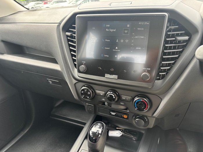 2025 Isuzu D-MAX SX MY25.5 4X4 Dual Range Mineral White