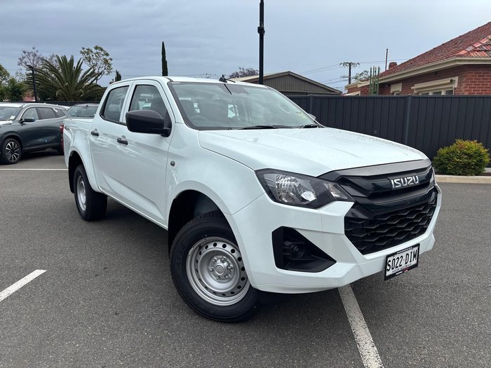 2025 Isuzu D-MAX SX MY25.5 4X4 Dual Range Mineral White