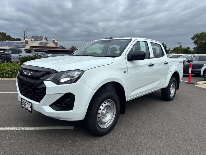 2025 Isuzu D-MAX SX MY25.5 4X4 Dual Range Mineral White