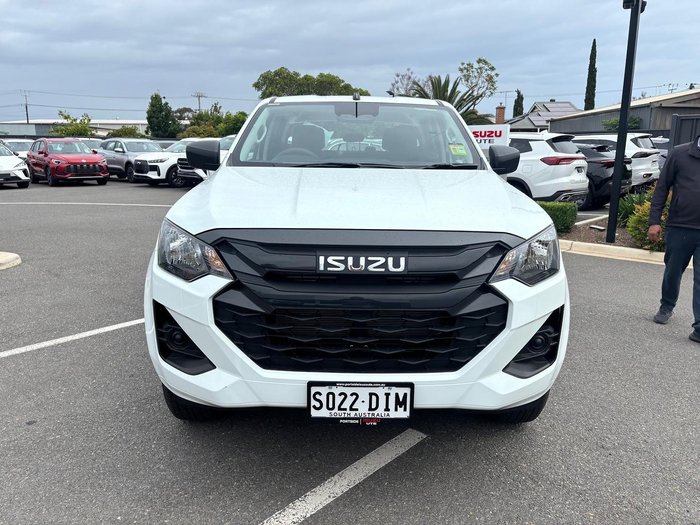2025 Isuzu D-MAX SX MY25.5 4X4 Dual Range Mineral White