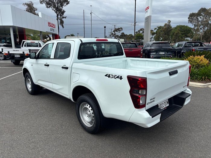 2025 Isuzu D-MAX SX MY25.5 4X4 Dual Range Mineral White