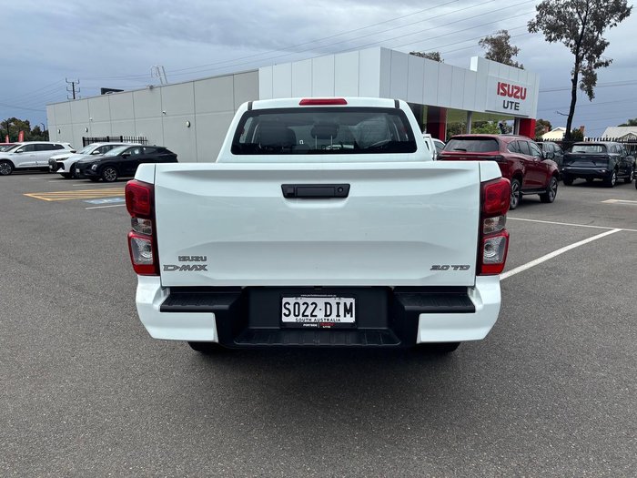 2025 Isuzu D-MAX SX High Ride MY25.5 4x2 Mineral White