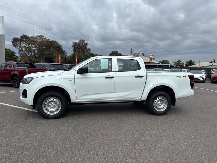 2025 Isuzu D-MAX SX MY25.5 4X4 Dual Range Mineral White