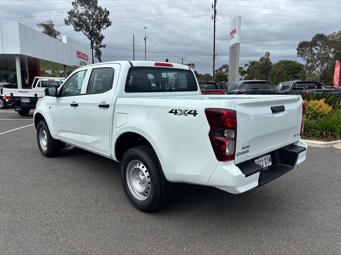 2025 Isuzu D-MAX SX MY25.5 4X4 Dual Range Mineral White