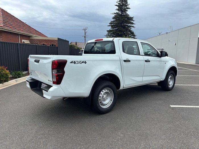 2025 Isuzu D-MAX SX High Ride MY25.5 4x2 Mineral White