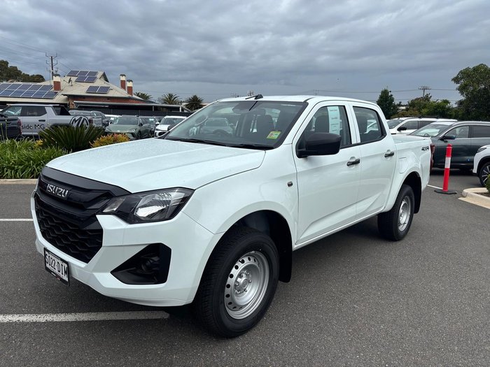 2025 Isuzu D-MAX SX MY25.5 4X4 Dual Range Mineral White
