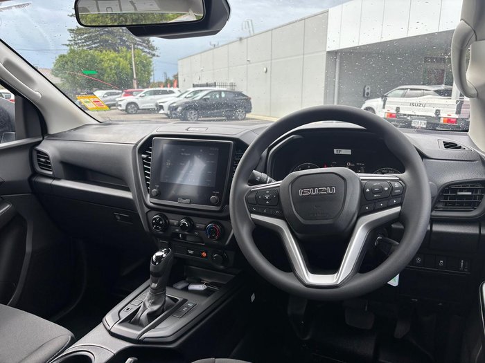 2025 Isuzu D-MAX SX MY25.5 4X4 Dual Range Mineral White