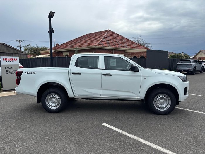 2025 Isuzu D-MAX SX High Ride MY25.5 4x2 Mineral White