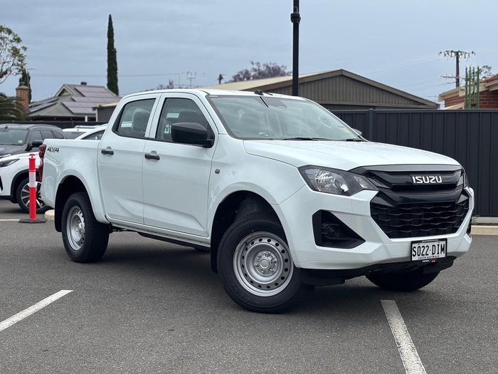 2025 Isuzu D-MAX SX High Ride MY25.5 4x2 Mineral White