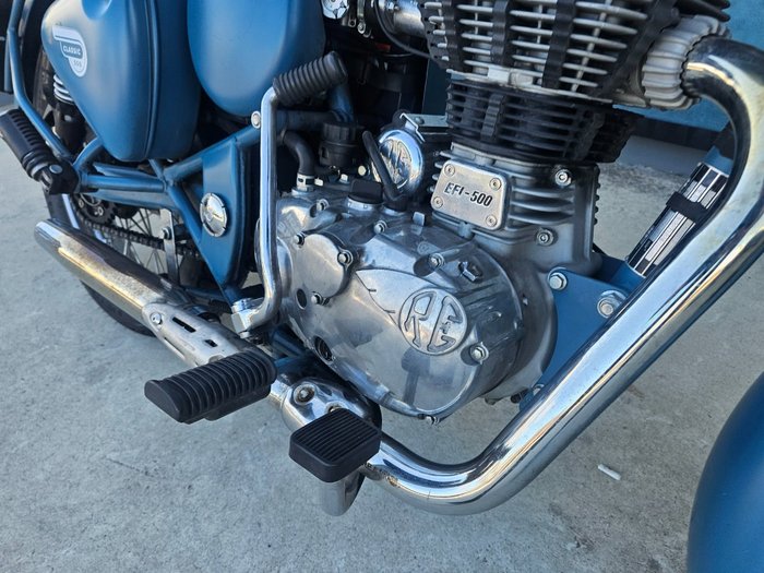 2021 ROYAL ENFIELD (SEE ALSO ENFIEL CLASSIC SQUADRON BLUE ABS Blue