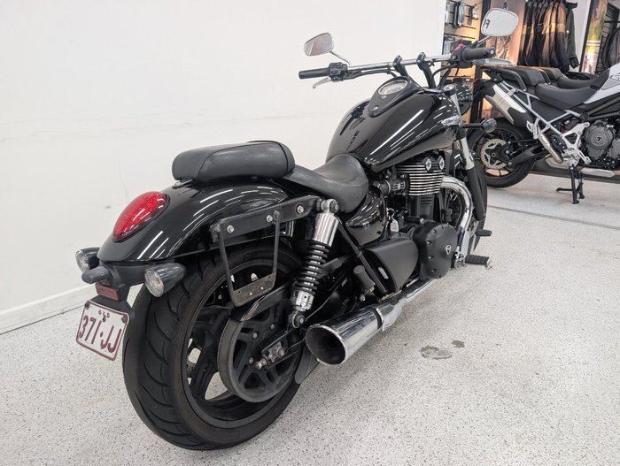 2012 Triumph THUNDERBIRD STORM Carbon Black / Sapphire Black