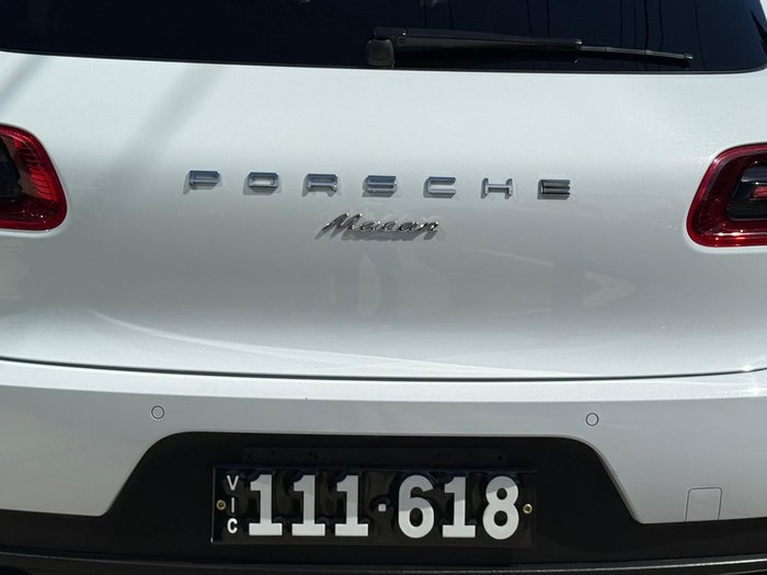 2018 Porsche Macan 95B MY18 AWD White