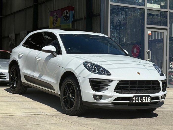 2018 Porsche Macan 95B MY18 AWD White