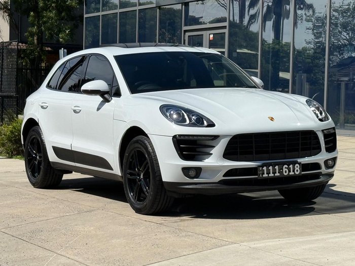 2018 Porsche Macan 95B MY18 AWD White