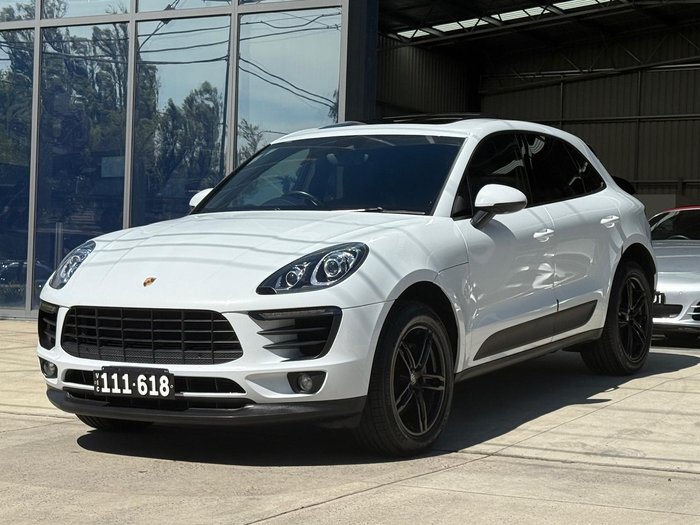 2018 Porsche Macan 95B MY18 AWD White