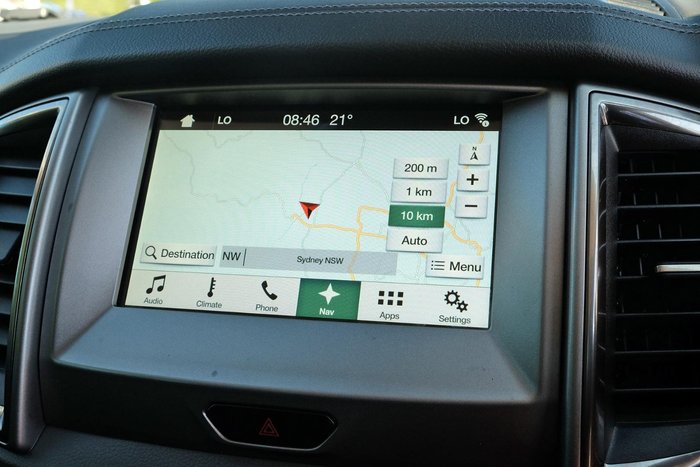 2017 Ford Everest Trend UA 4X4 Dual Range Cool White