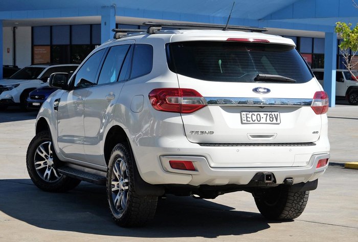 2017 Ford Everest Trend UA 4X4 Dual Range Cool White