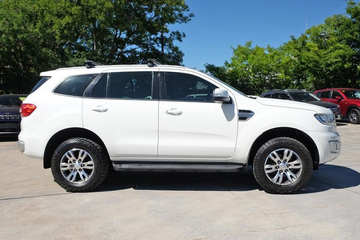 2017 Ford Everest Trend UA 4X4 Dual Range Cool White
