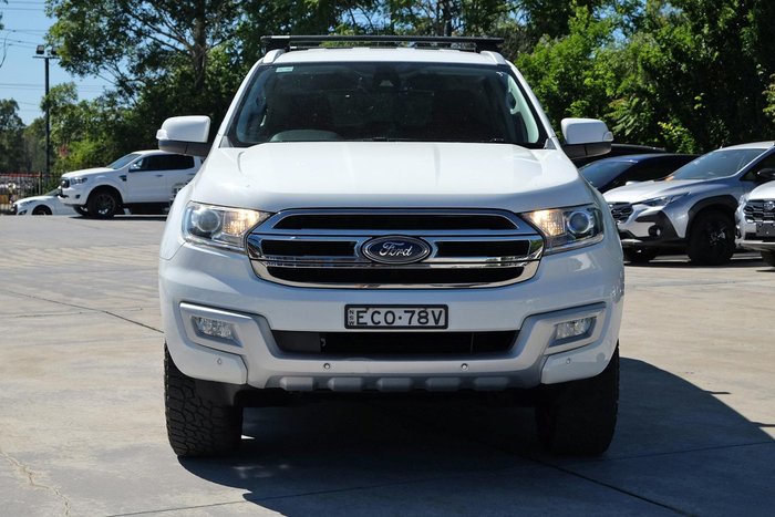 2017 Ford Everest Trend UA 4X4 Dual Range Cool White