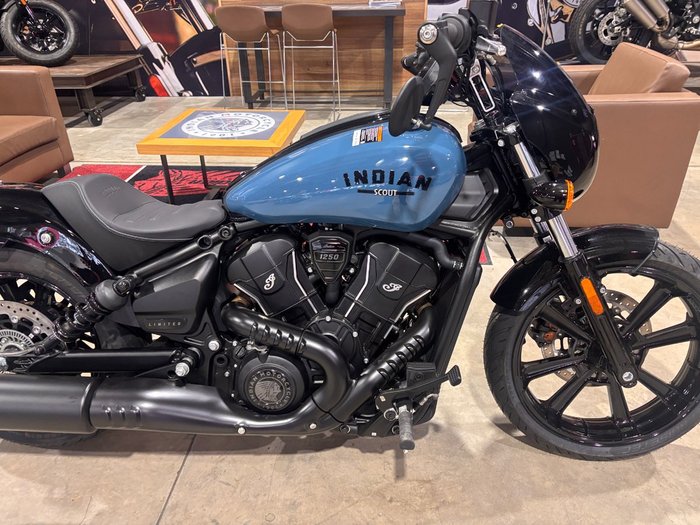 2025 Indian 2025 Indian 1250CC SCOUT SPORT LIMITED + TECH CRUISER STORM BLUE