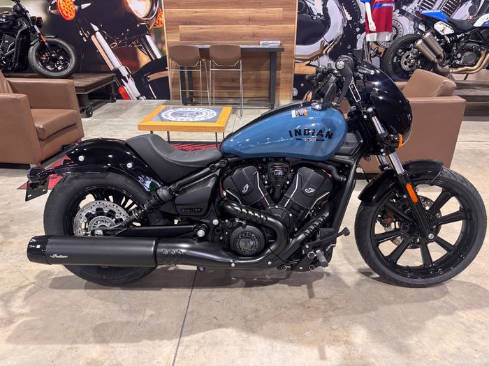 2025 Indian 2025 Indian 1250CC SCOUT SPORT LIMITED + TECH CRUISER STORM BLUE