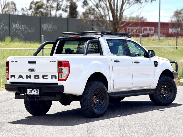 2019 Ford Ranger XLS PX MkIII MY19 4X4 Dual Range Arctic White