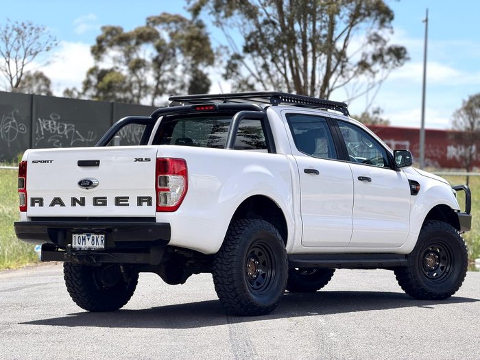 2019 Ford Ranger XLS PX MkIII MY19 4X4 Dual Range Arctic White