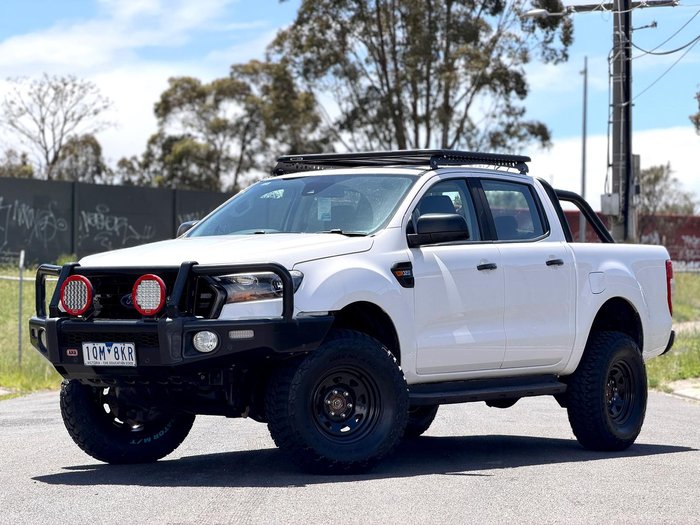 2019 Ford Ranger XLS PX MkIII MY19 4X4 Dual Range Arctic White