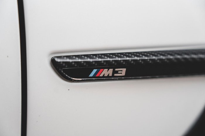 2016 BMW M3 F80 LCI Mineral White