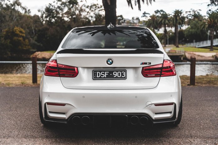 2016 BMW M3 F80 LCI Mineral White