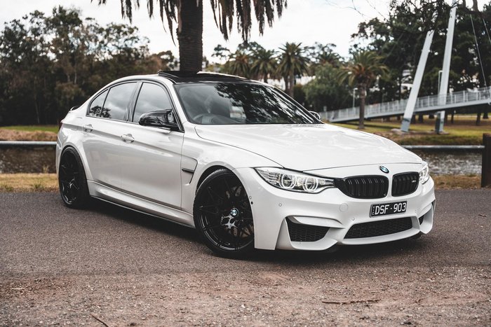 2016 BMW M3 F80 LCI Mineral White