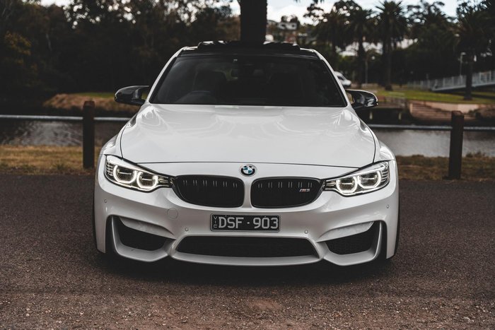 2016 BMW M3 F80 LCI Mineral White