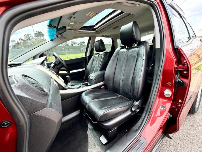 2008 Mazda CX-7 Luxury ER Series 1 MY07 Four Wheel Drive Copper Red