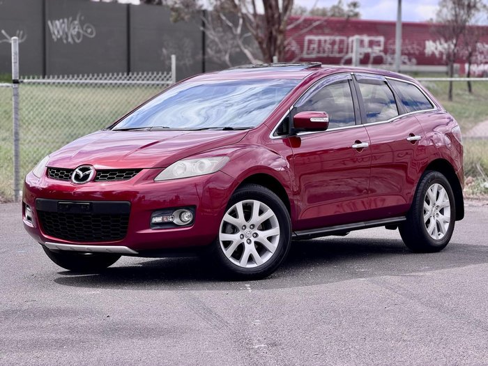 2008 Mazda CX-7 Luxury ER Series 1 MY07 Four Wheel Drive Copper Red