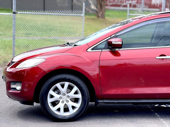 2008 Mazda CX-7 Luxury ER Series 1 MY07 Four Wheel Drive Copper Red