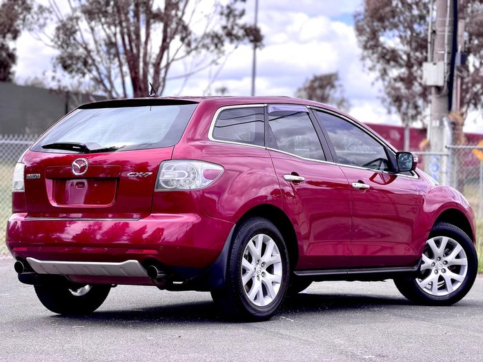2008 Mazda CX-7 Luxury ER Series 1 MY07 Four Wheel Drive Copper Red