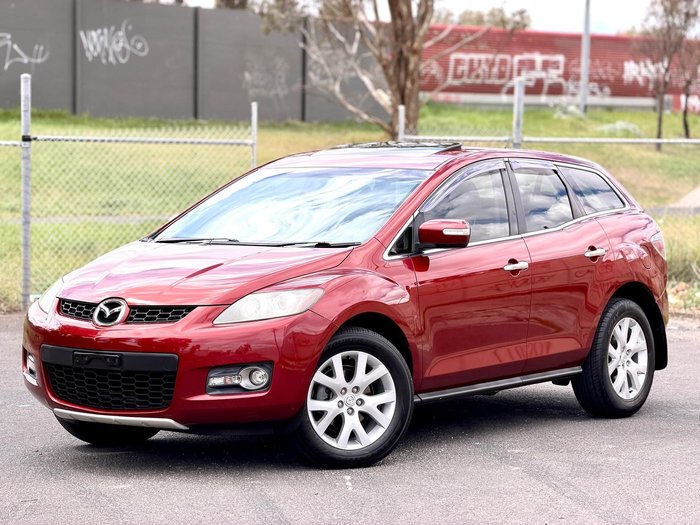 2008 Mazda CX-7 Luxury ER Series 1 MY07 Four Wheel Drive Copper Red