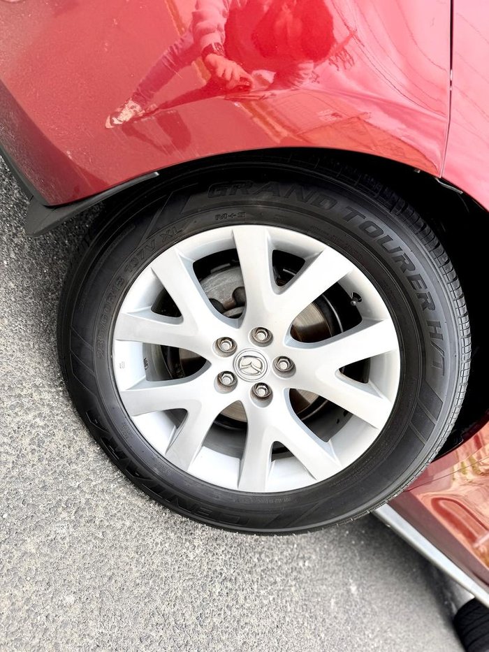 2008 Mazda CX-7 Luxury ER Series 1 MY07 Four Wheel Drive Copper Red