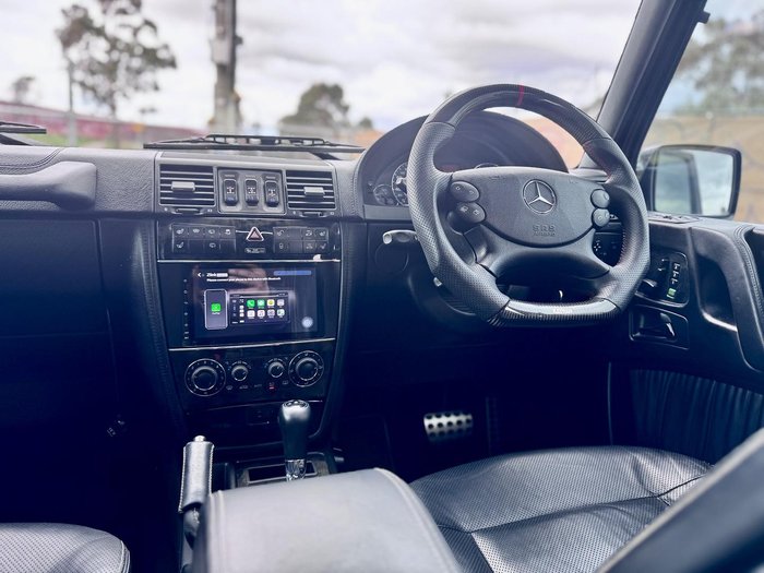 2012 Mercedes-Benz G-Class G55 AMG W463 MY11 AWD Obsidian Black