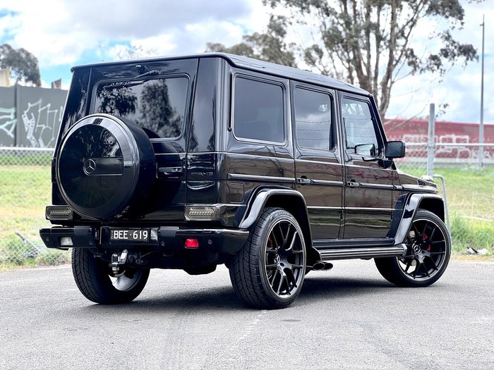 2012 Mercedes-Benz G-Class G55 AMG W463 MY11 AWD Obsidian Black