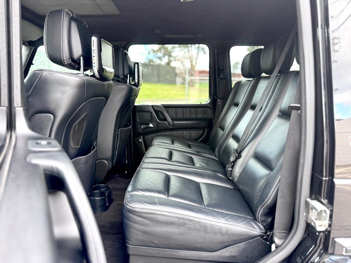 2012 Mercedes-Benz G-Class G55 AMG W463 MY11 AWD Obsidian Black