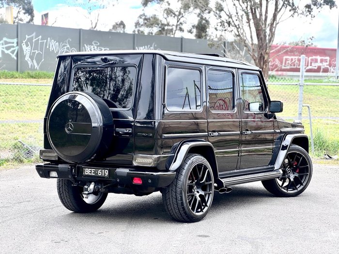 2012 Mercedes-Benz G-Class G55 AMG W463 MY11 AWD Obsidian Black