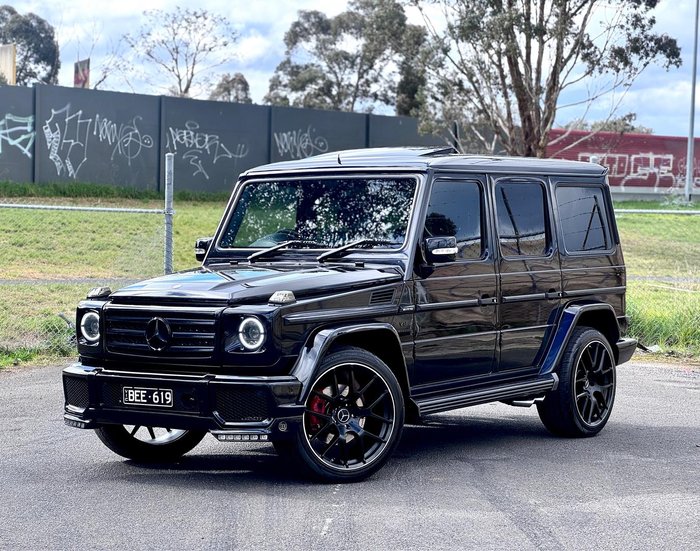 2012 Mercedes-Benz G-Class G55 AMG W463 MY11 AWD Obsidian Black