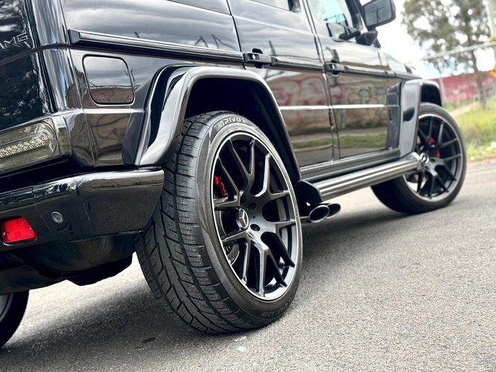 2012 Mercedes-Benz G-Class G55 AMG W463 MY11 AWD Obsidian Black