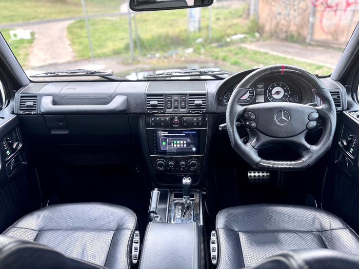 2012 Mercedes-Benz G-Class G55 AMG W463 MY11 AWD Obsidian Black