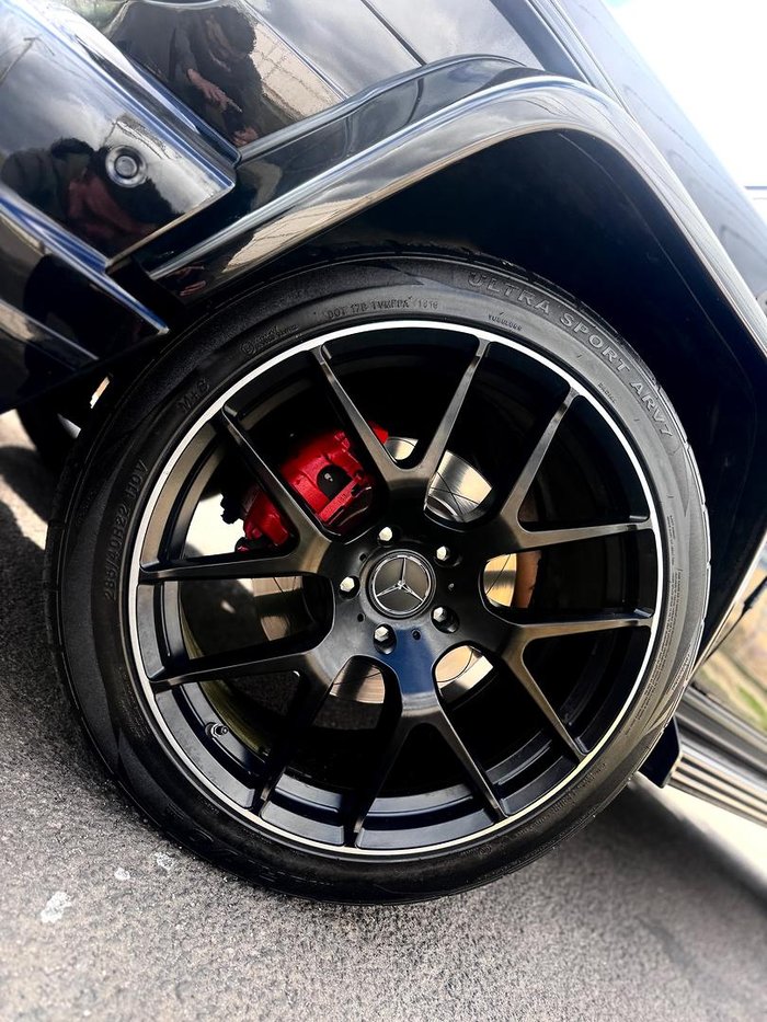 2012 Mercedes-Benz G-Class G55 AMG W463 MY11 AWD Obsidian Black