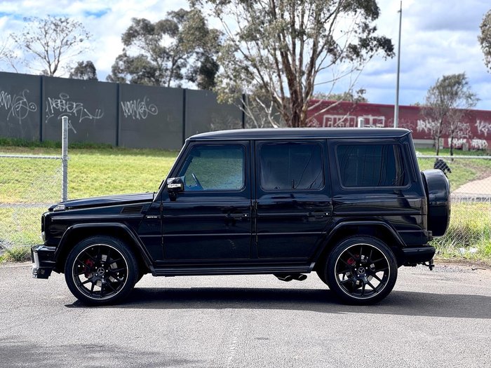2012 Mercedes-Benz G-Class G55 AMG W463 MY11 AWD Obsidian Black