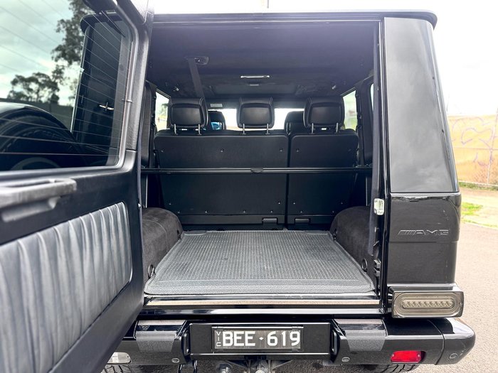 2012 Mercedes-Benz G-Class G55 AMG W463 MY11 AWD Obsidian Black